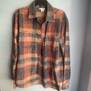 Carbon 2 Cobalt. Thick and SOFT button up